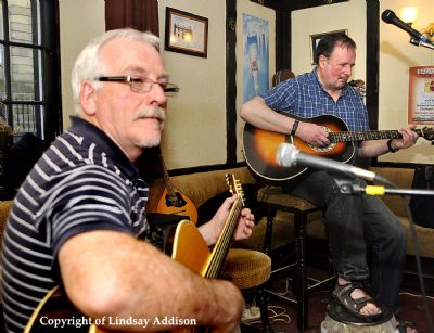 TOUCHWOOD Hunter McConnell and Dougie Semple - copyright of Lindsay Addison